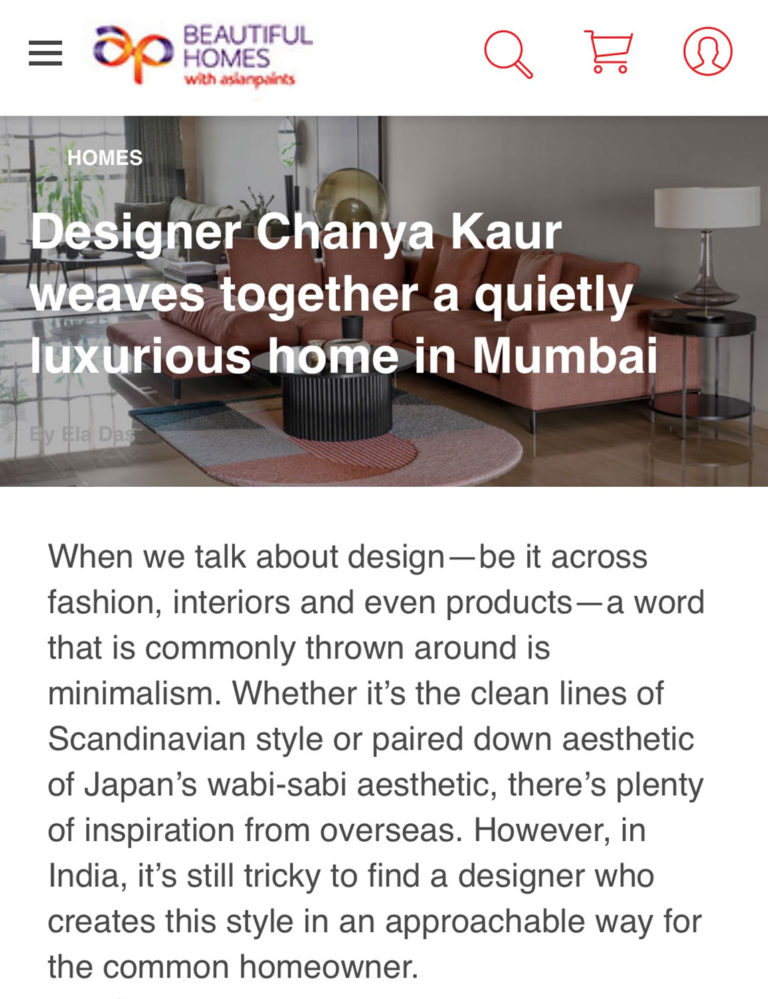 Best Home Decor Store Mumbai The Pure Concept Home, Mumbai Luxury Home
